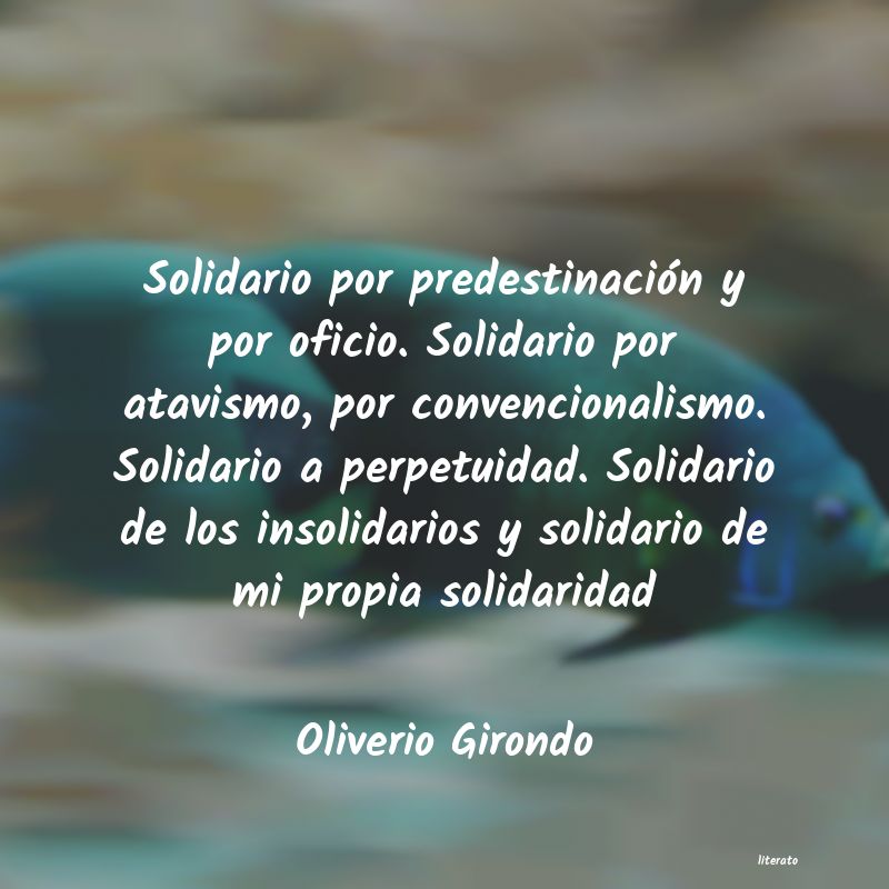 Frases de solidaridad - Literato