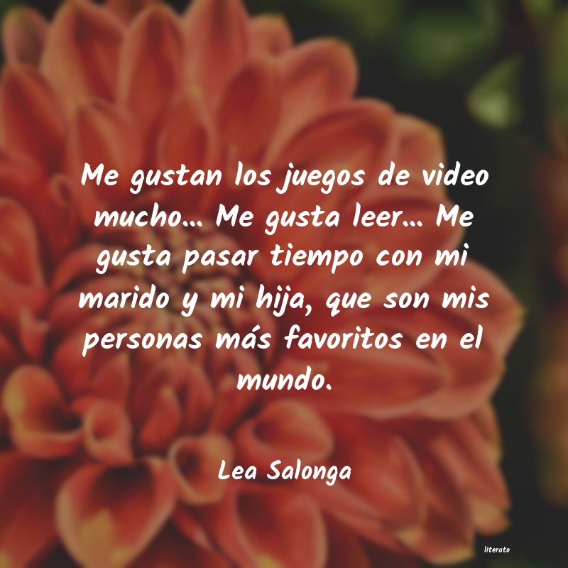 Frases de Lea Salonga