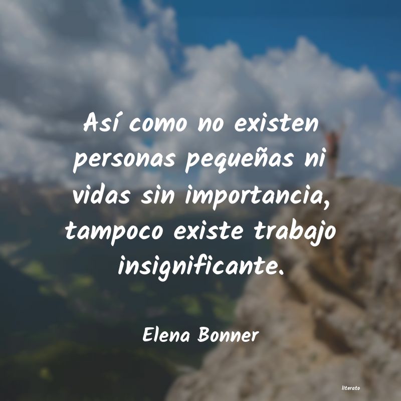 Frases de Elena Bonner