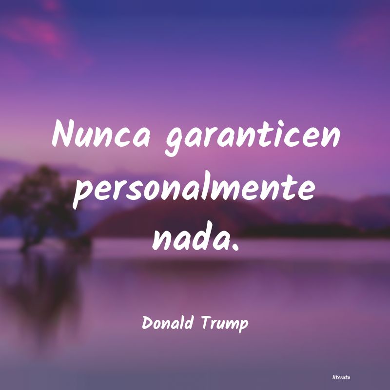 Frases de Donald Trump