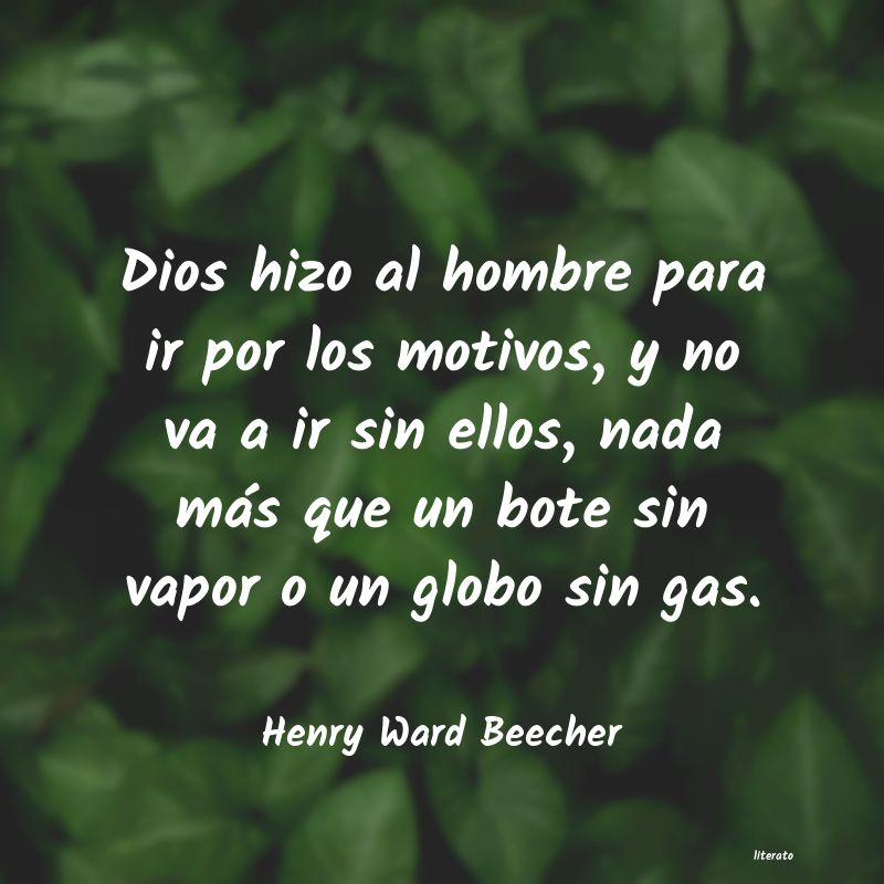 Frases de Henry Ward Beecher