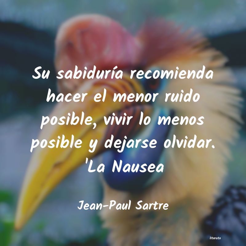 frases de Jean-Paul Sartre