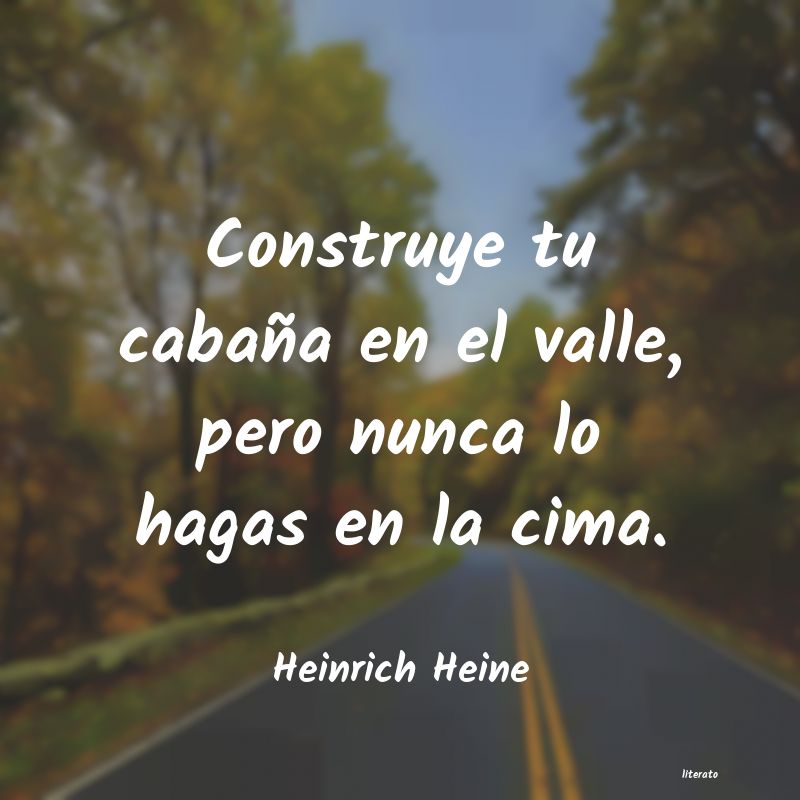 frases de Heinrich Heine