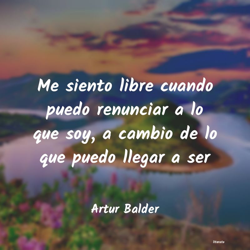 Frases de Artur Balder