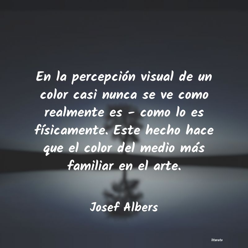 frases de Josef Albers