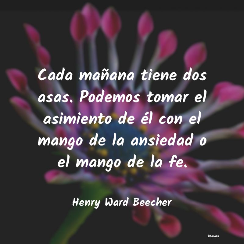 frases de Henry Ward Beecher
