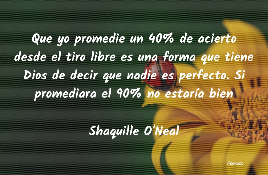 Frases de Shaquille O'Neal