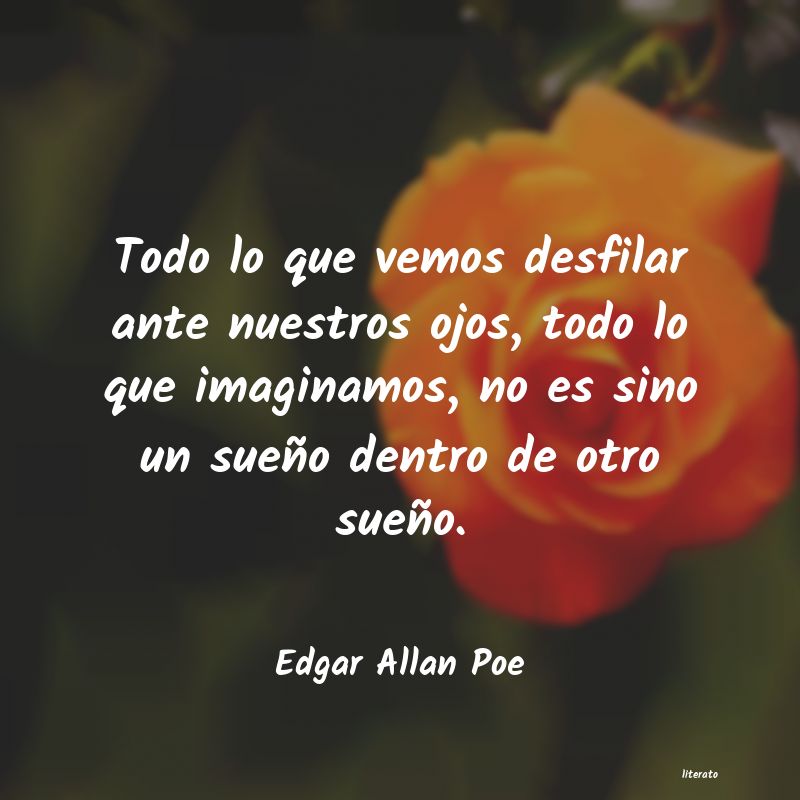 Frases de Edgar Allan Poe