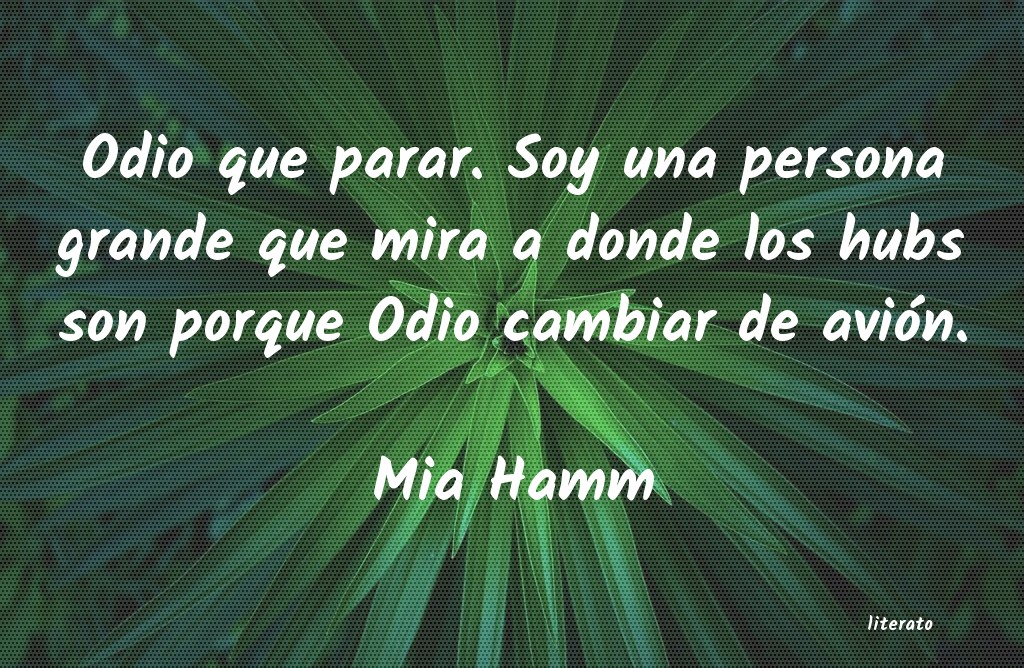 frases de Mia Hamm