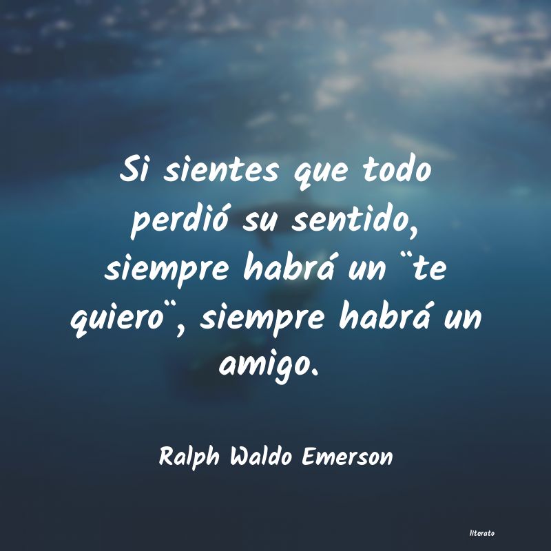 Frases de Ralph Waldo Emerson