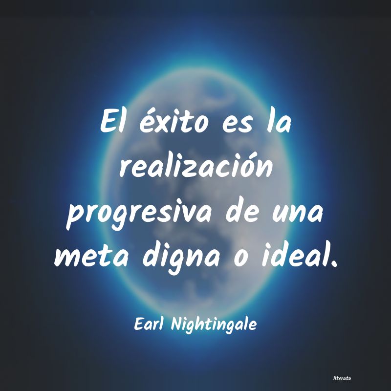 frases de Earl Nightingale