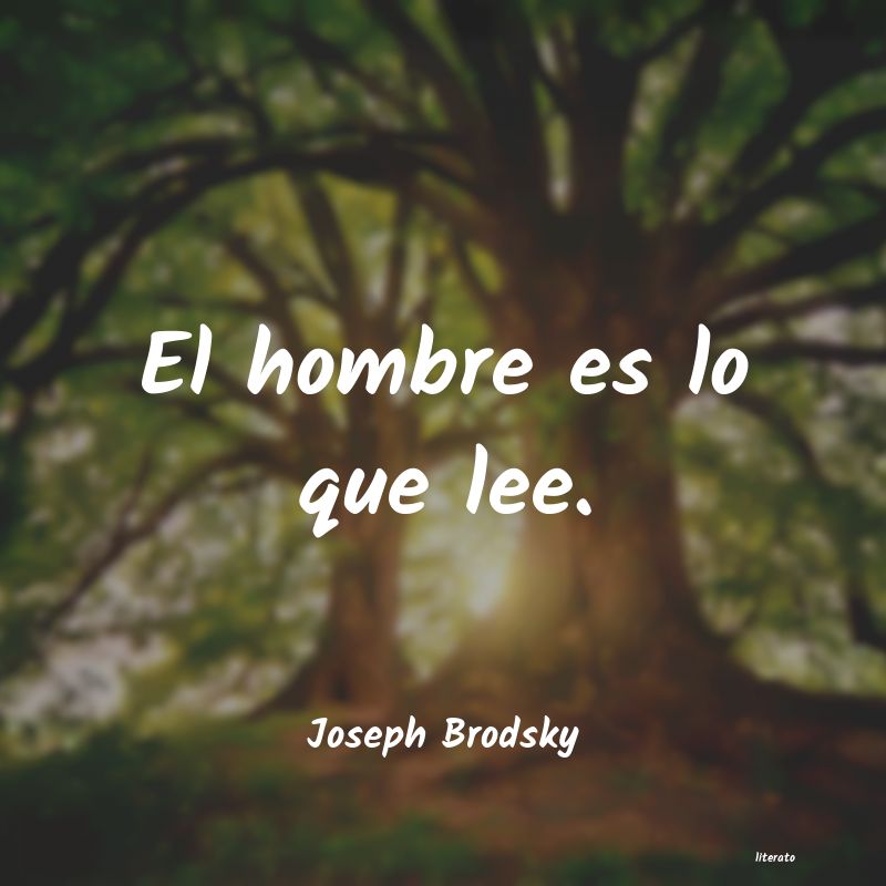 frases de Joseph Brodsky