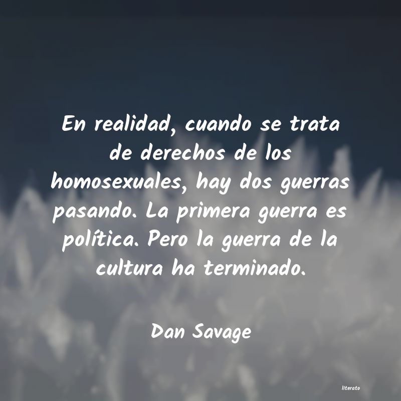 Frases de Dan Savage