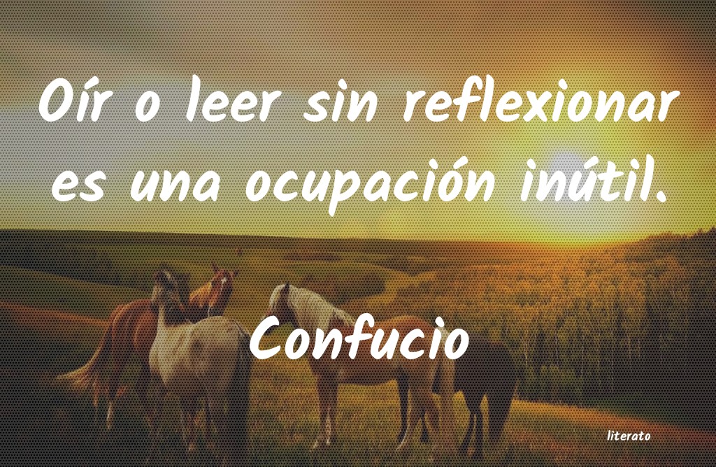 Frases de Confucio