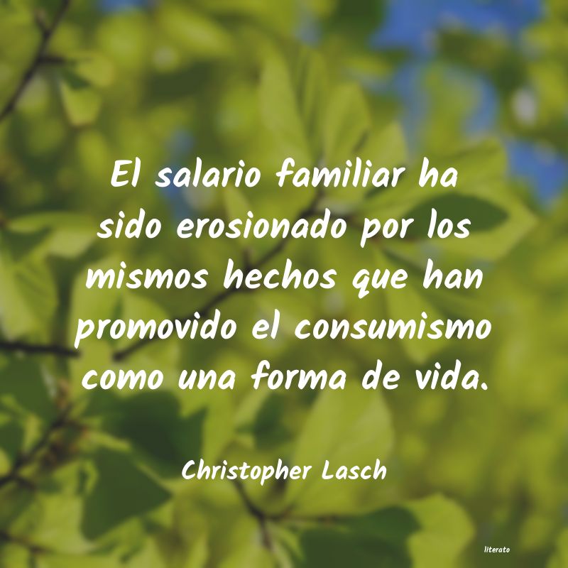 frases de Christopher Lasch