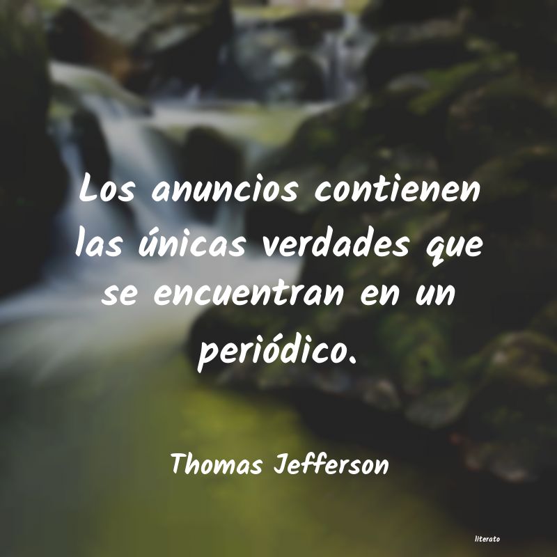 Frases de Thomas Jefferson