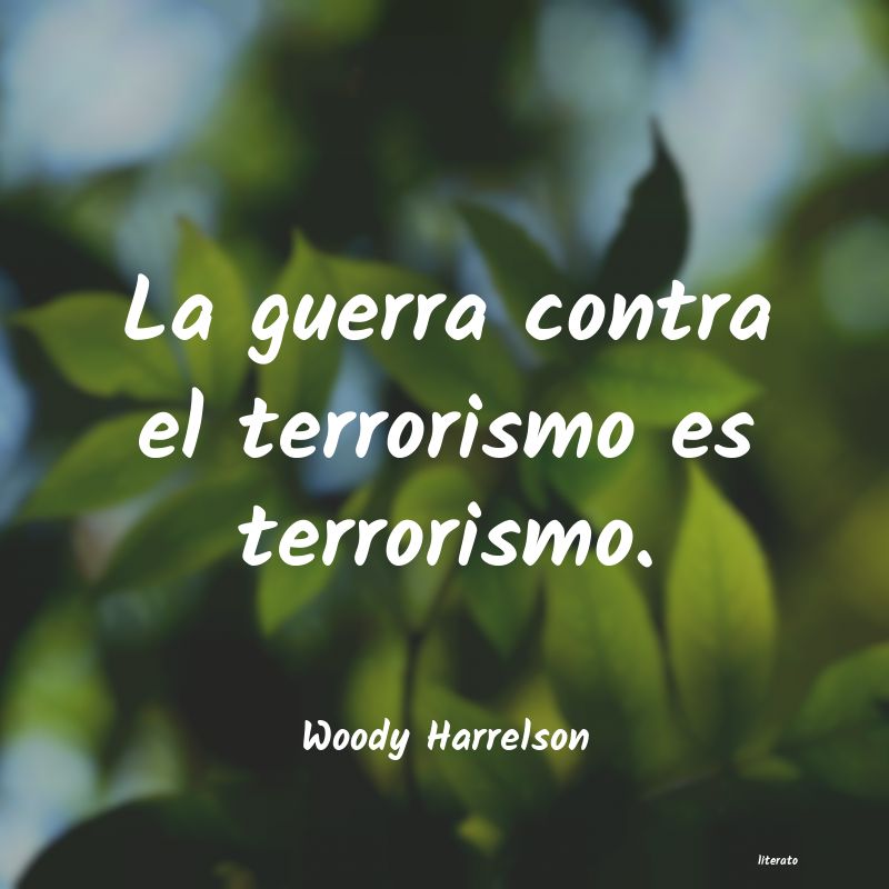 frases contra el terrorismo