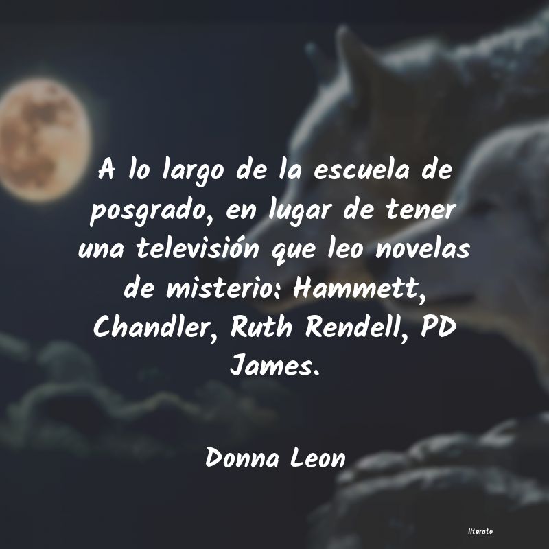 Frases de Donna Leon