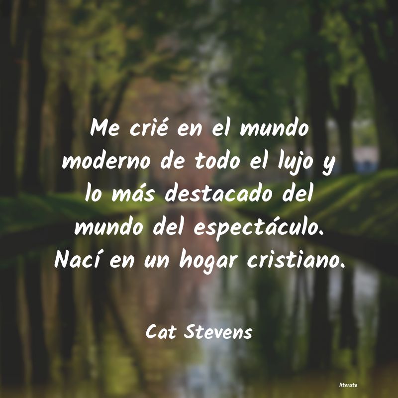 frases de Cat Stevens