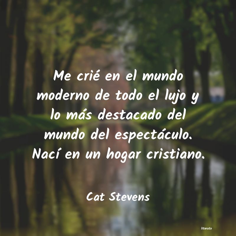 Frases de Cat Stevens