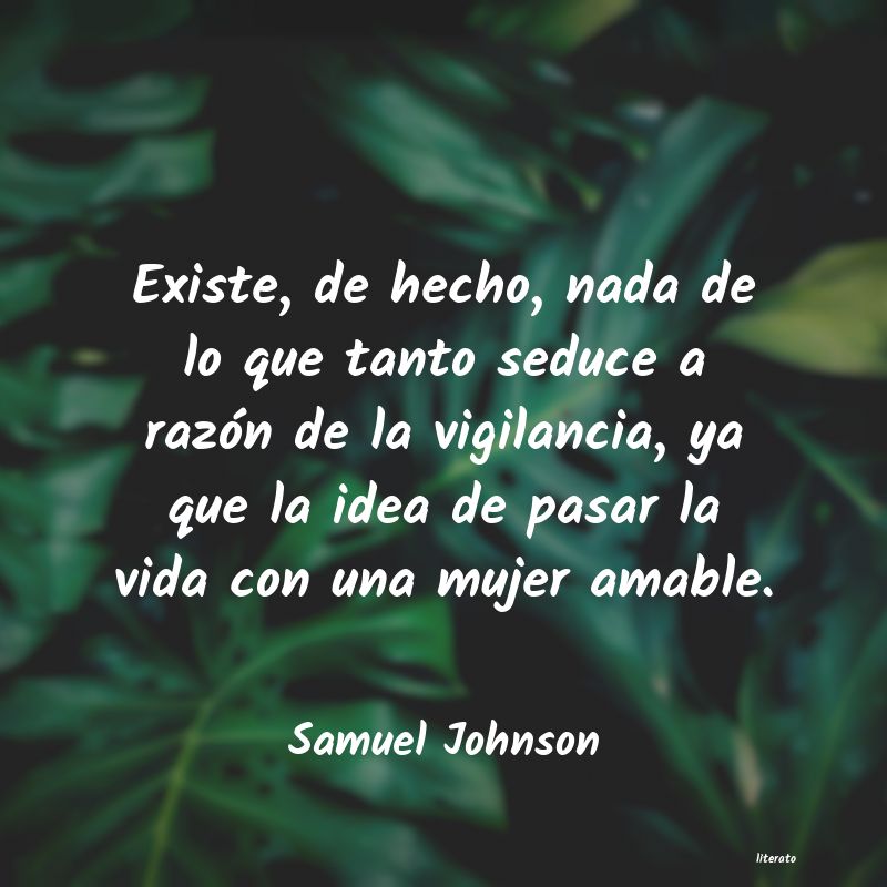 Frases de Samuel Johnson