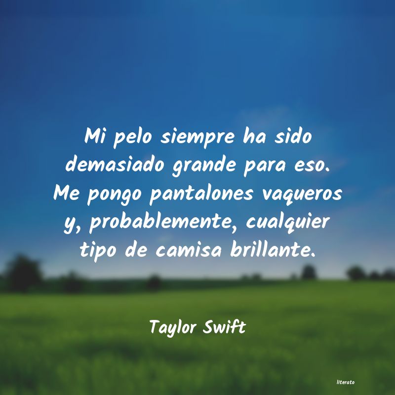 frases de Taylor Swift