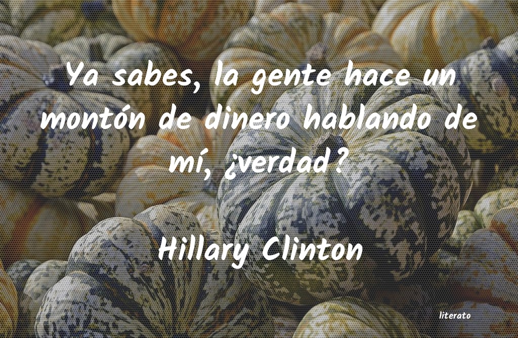frases de Hillary Clinton