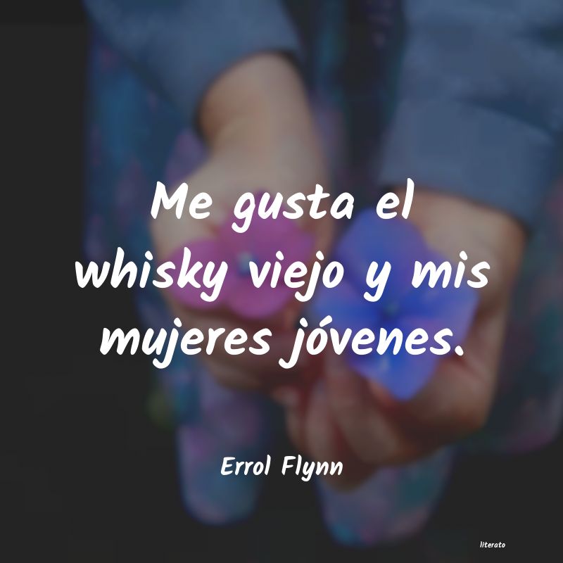 Frases de Errol Flynn