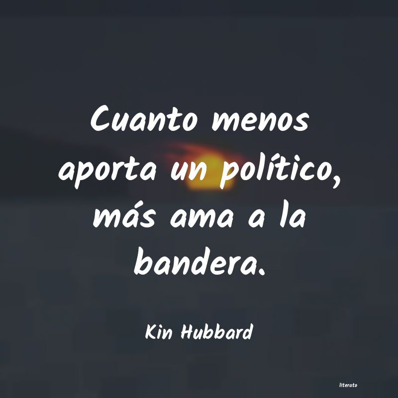 Frases de Kin Hubbard