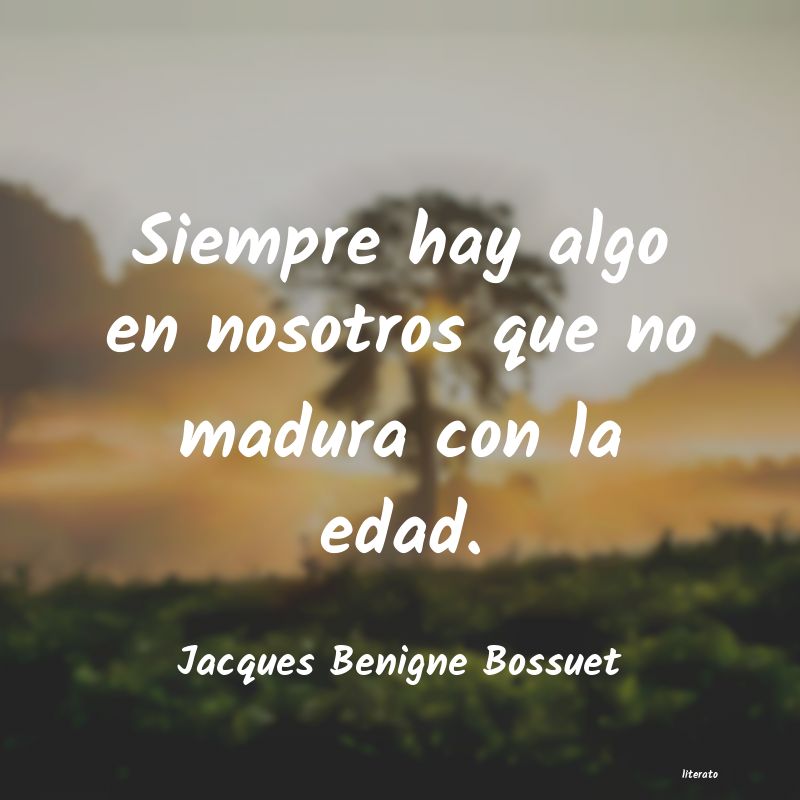 jacques benigne y el poder