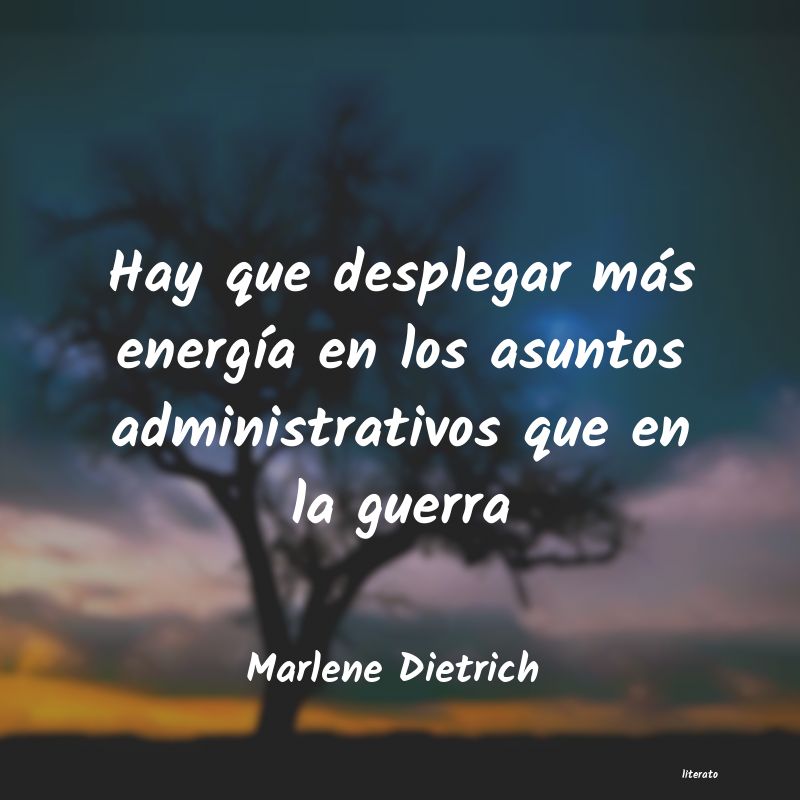 frases de Marlene Dietrich