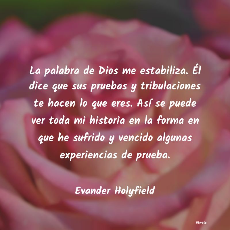 frases de Evander Holyfield