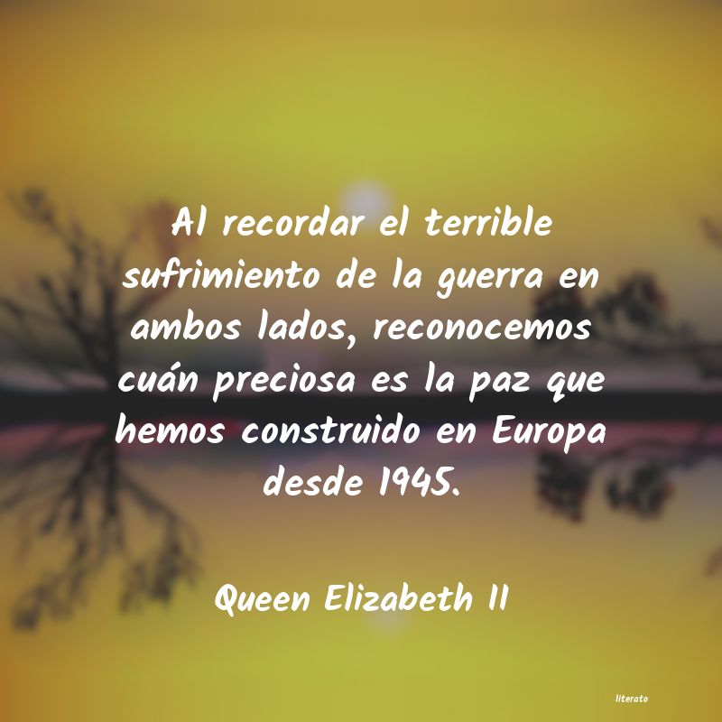 Frases de Queen Elizabeth II