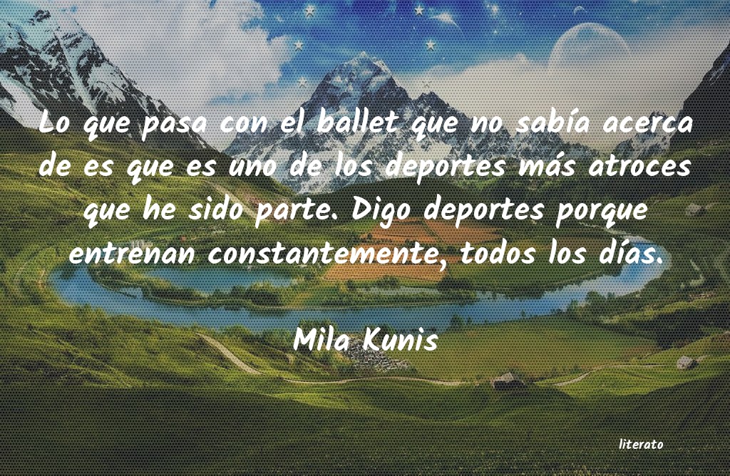 frases de Mila Kunis