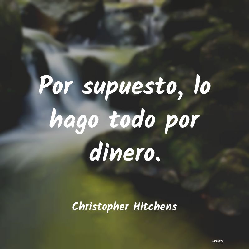 Frases de Christopher Hitchens