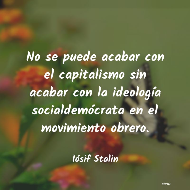 Frases de Iósif Stalin