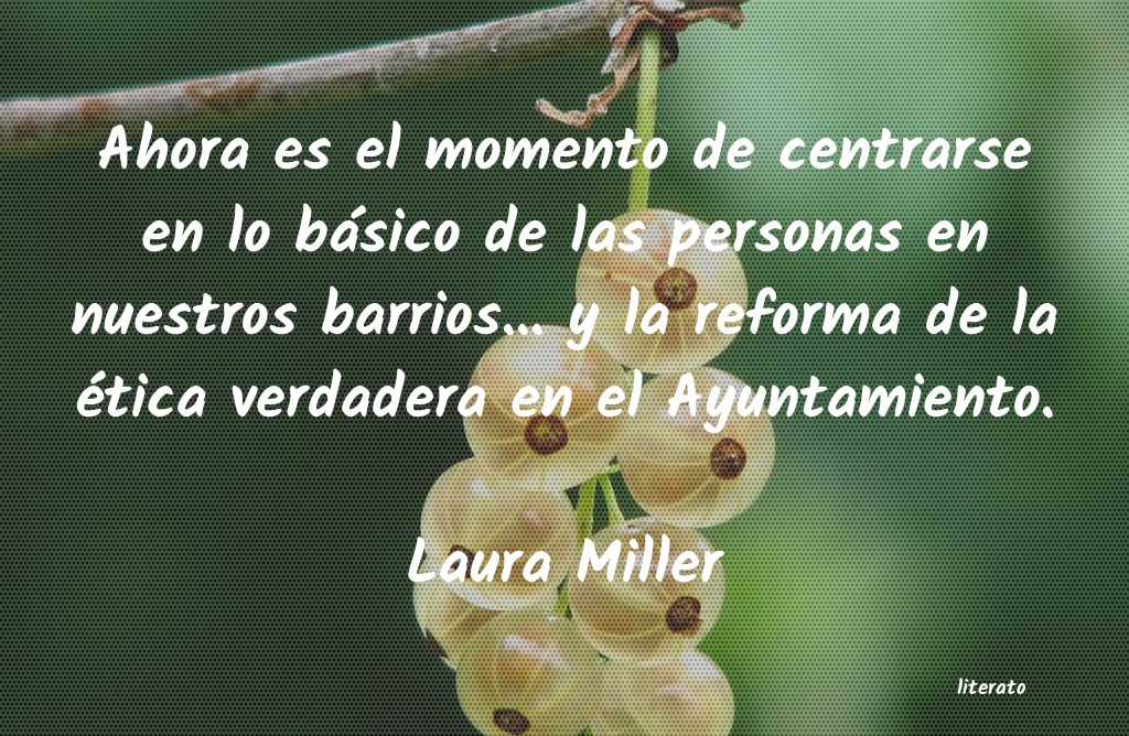 Frases de Laura Miller