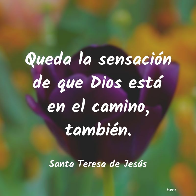 Frases de Santa Teresa de Jesús