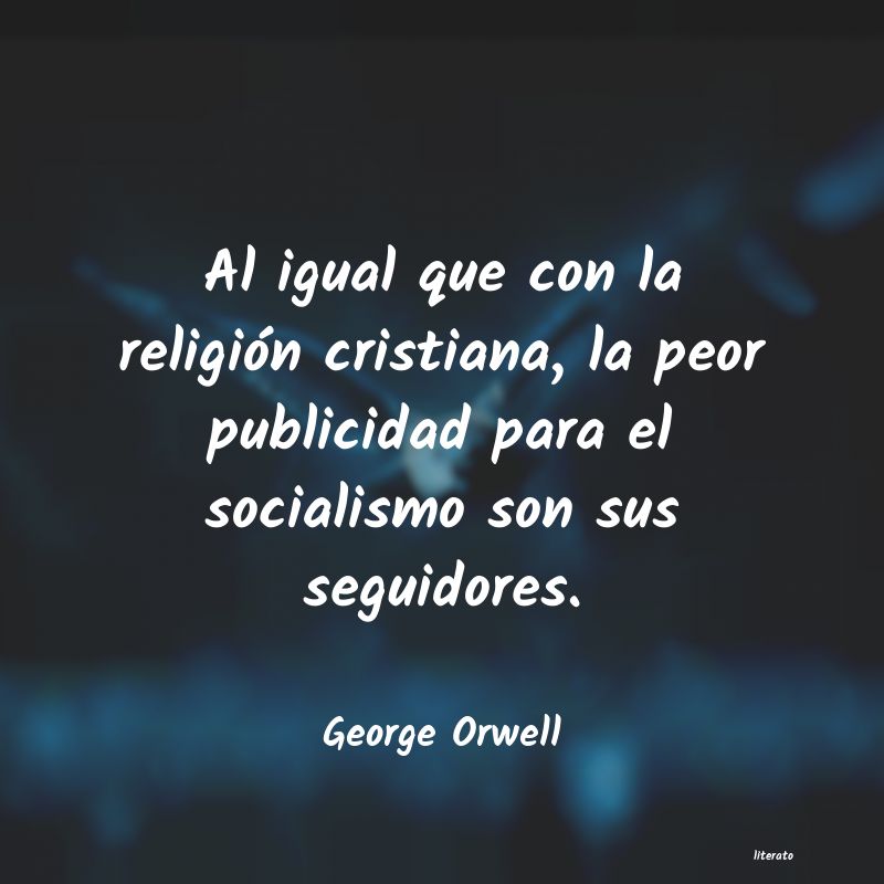 frases de George Orwell