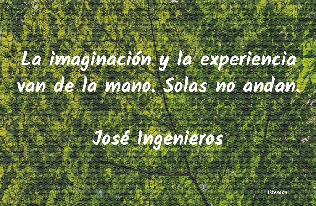 Frases de José Ingenieros