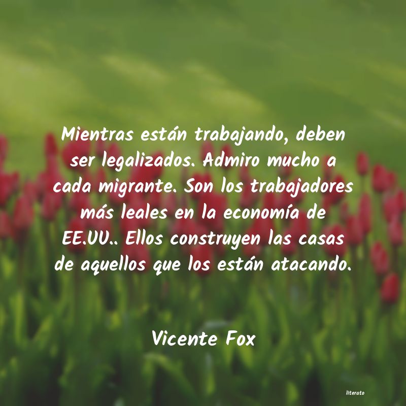 Frases de Vicente Fox