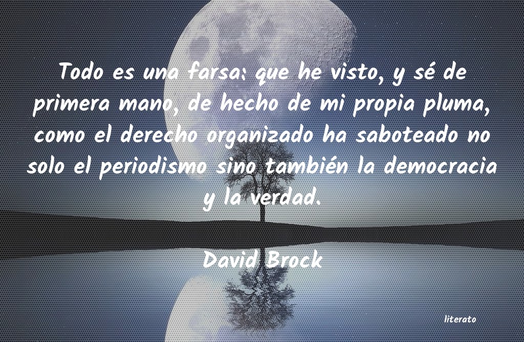 Frases de David Brock