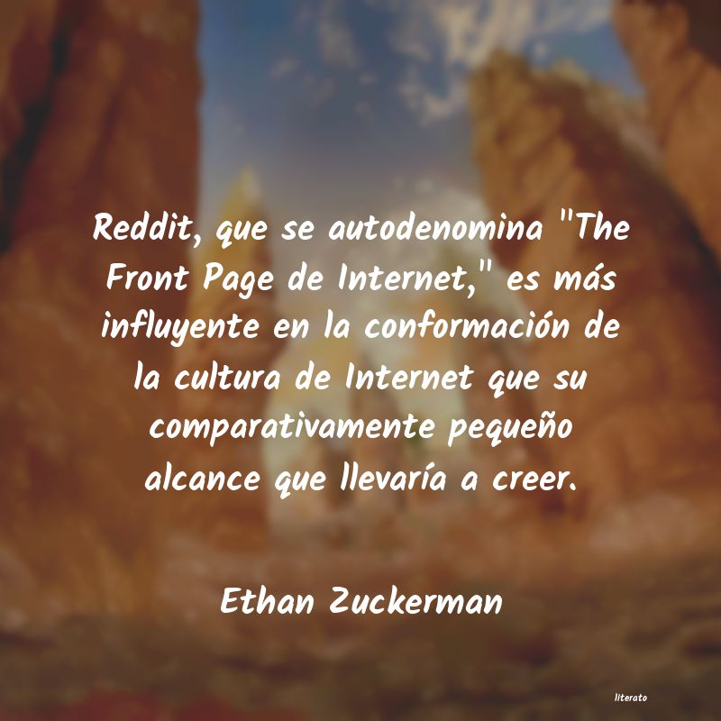 Frases de Ethan Zuckerman