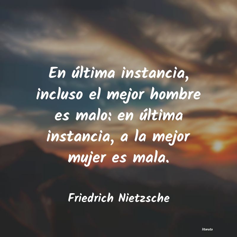 Frases de Friedrich Nietzsche