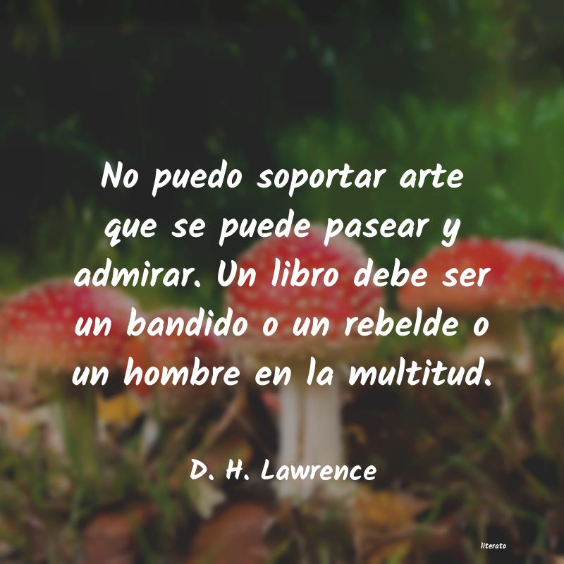 frases de D. H. Lawrence