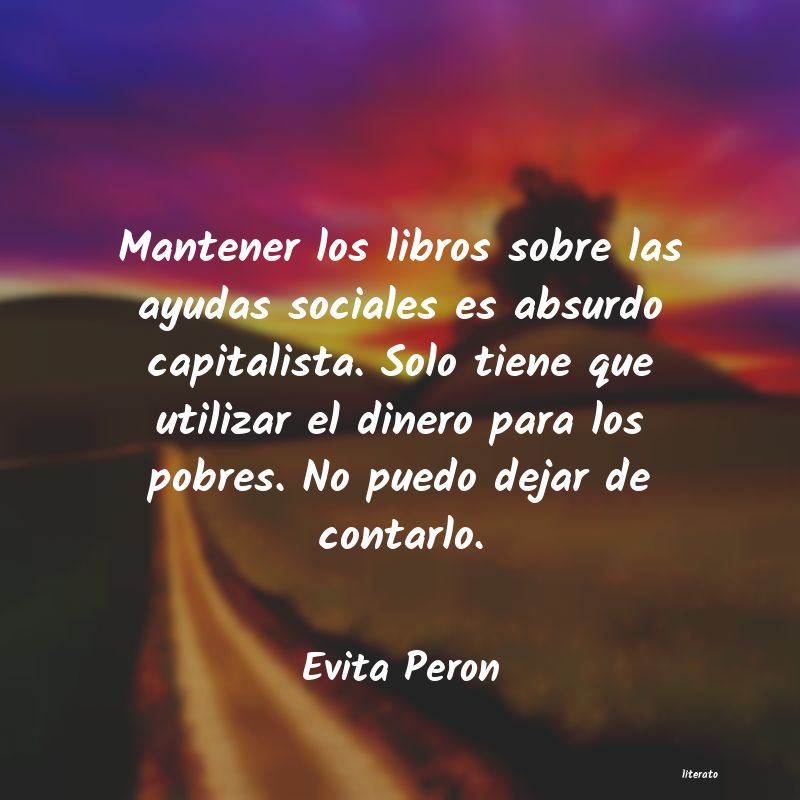 frases de Evita Peron