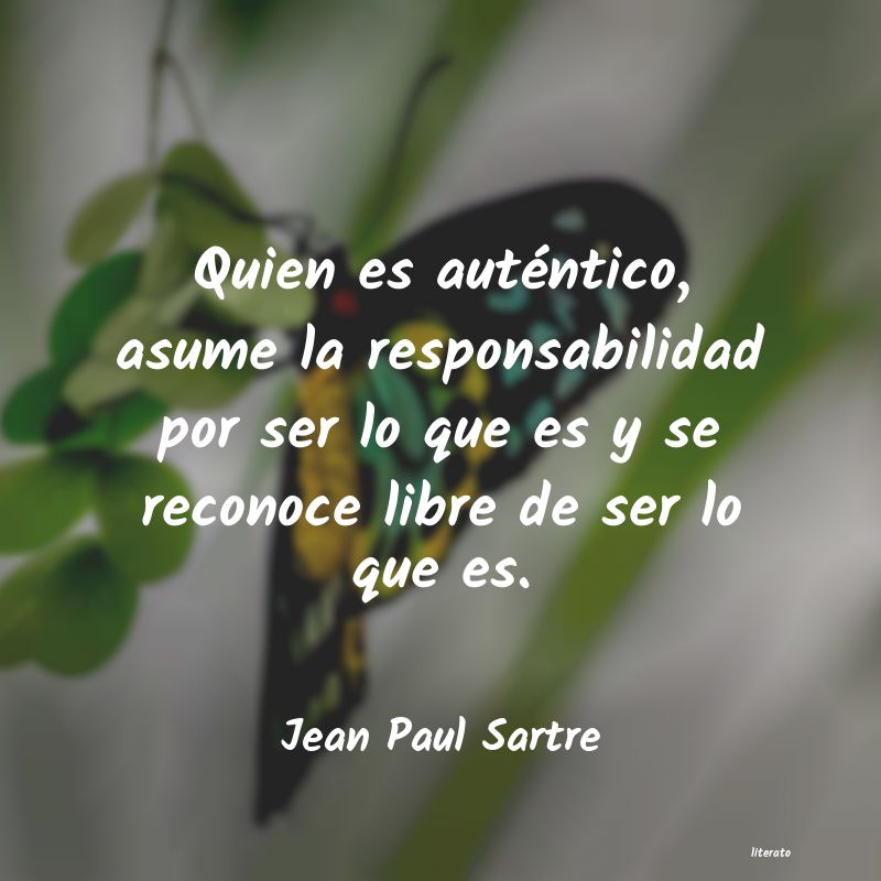 frases de Jean Paul Sartre