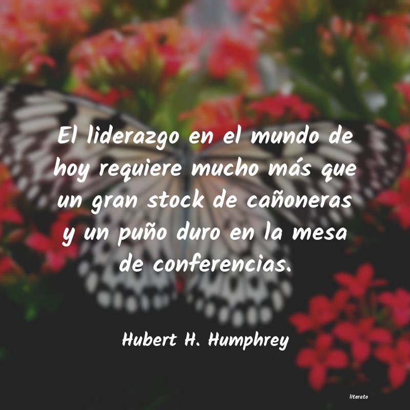 Frases de Hubert H. Humphrey