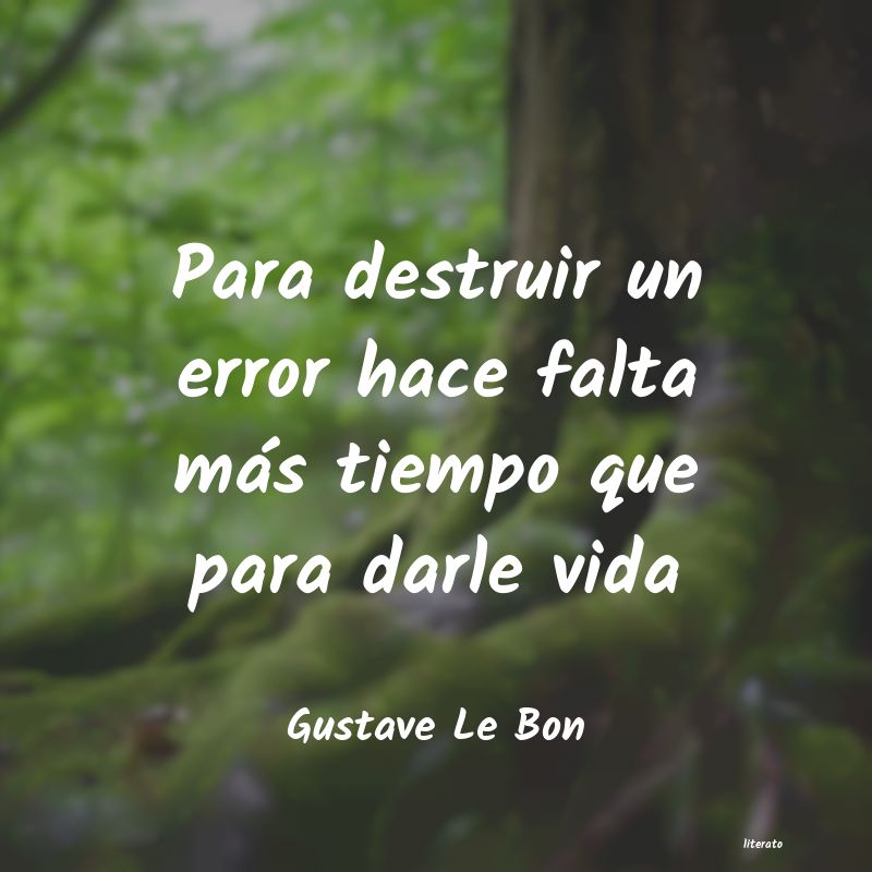frases de Gustave Le Bon