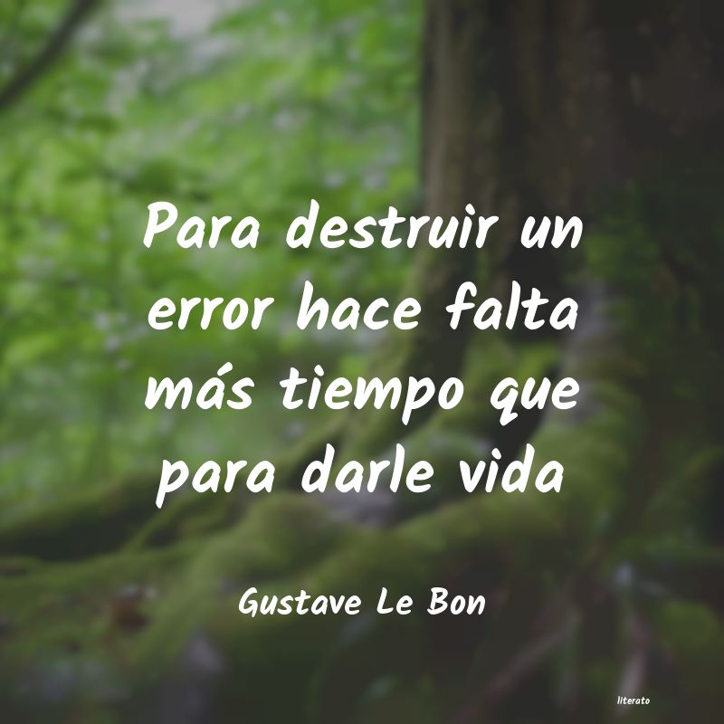 Frases de Gustave Le Bon